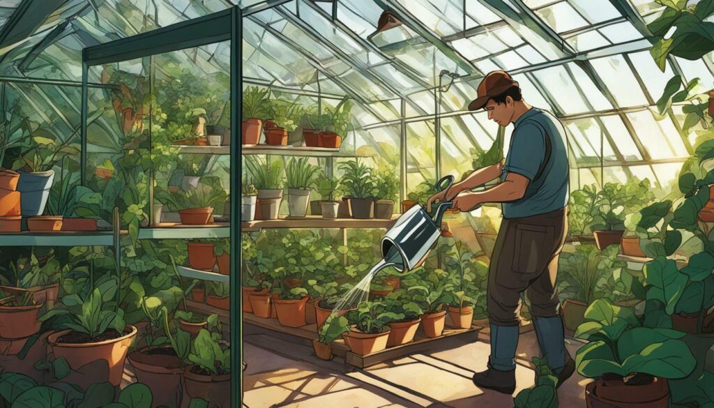 greenhouse gardening